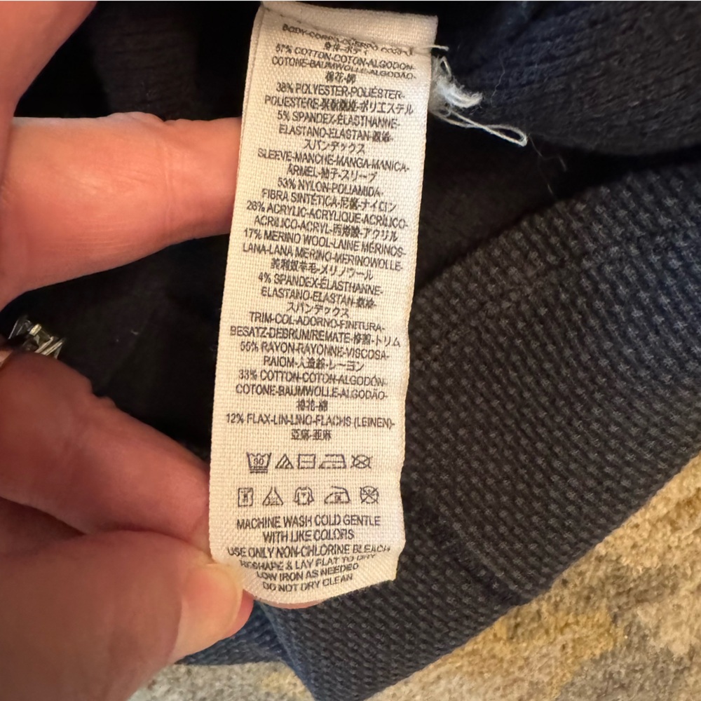 🦋We the Free FP Free People Art School Cuff Top Thermal Henley🦋 - Picture 7 of 7